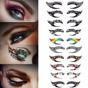 5 Sets of Temporary eyeliner tattoos